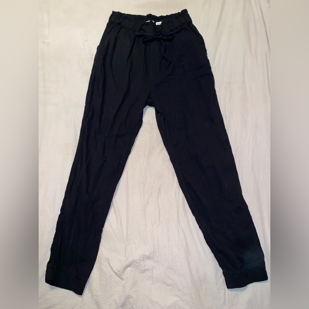 Hollister Joggers Ultra High Rise Black Size L